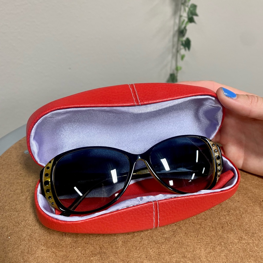 Morgenthal Frederics ‘Painted Lady’ Sunglasses